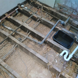 Had to sort all pipework